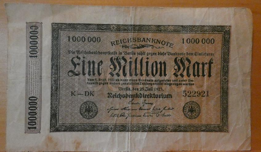 Bild 3: Banknoten 1912 bis1925