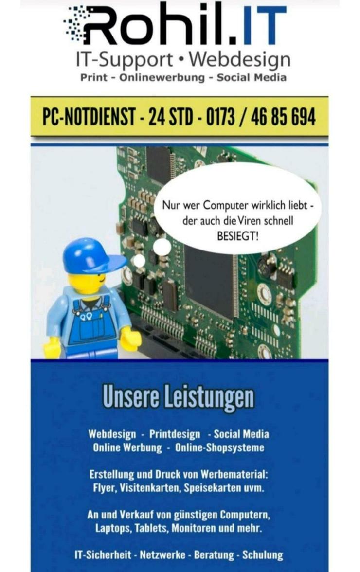 Bild 2: Computer Notdienst, Virenbereinigung, Reparatur