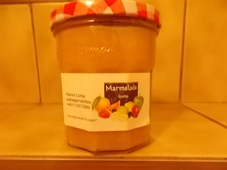 Marmelade Quitte mit einem Hauch von Zitrone - Honig, Konfitüre & Brotaufstriche - Bild 1