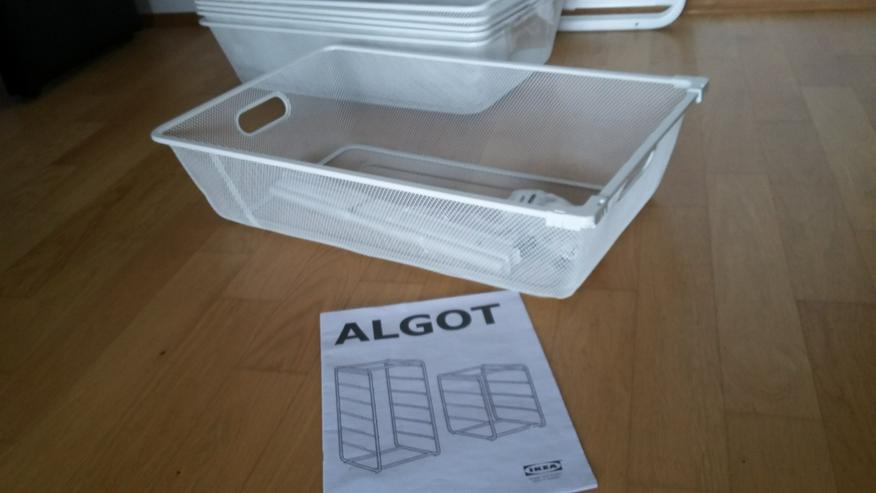 Bild 1: ALGOT Korbsystem IKEA für Kleiderschrank