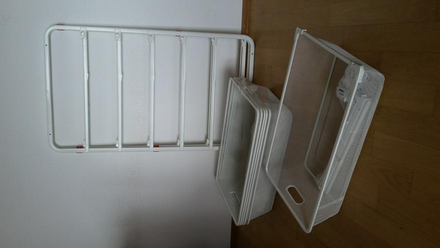 Bild 3: ALGOT Korbsystem IKEA für Kleiderschrank