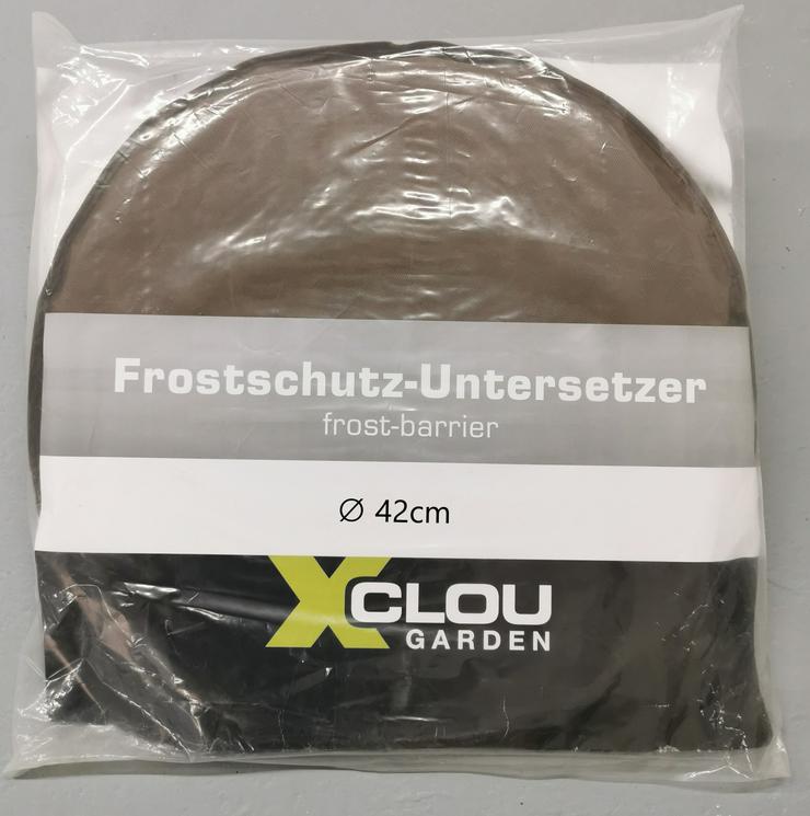 Bild 2: Xclou Frostschutz-Untersetzer Ø42cm Pflanzenuntersetzer