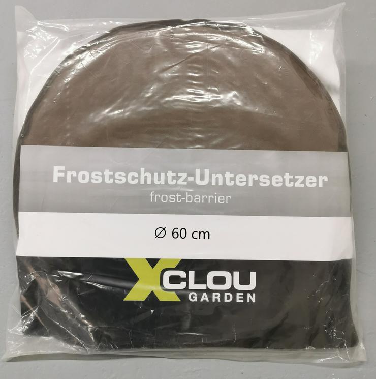 Bild 3: Xclou Frostschutz-Untersetzer Ø60cm Pflanzenuntersetzer