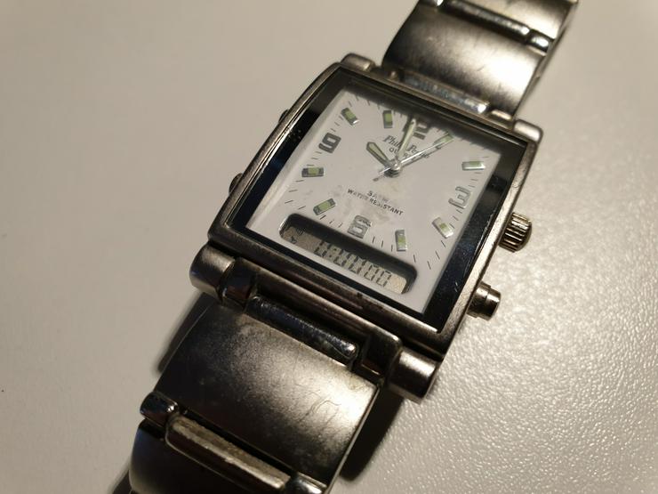 Biete: Herren Armbanduhr PHILIP PERSIO Quarzt 3 - Herren Armbanduhren - Bild 5