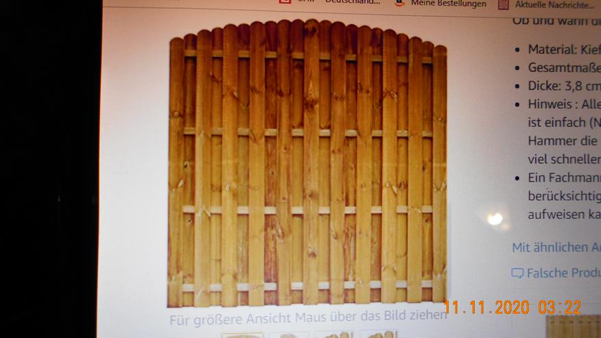 Wind-und Sichtschutz Holz zum selbst zusammenbauen/ nur zum abholen! Für Garten und Balkon zu verschenken! - Abdichten & Isolieren - Bild 1
