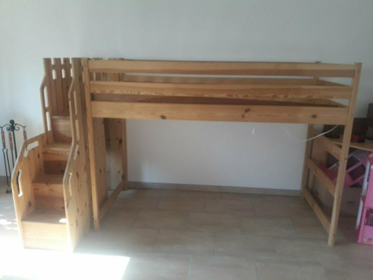 Kinderhochbett mit Treppe  - Betten - Bild 3