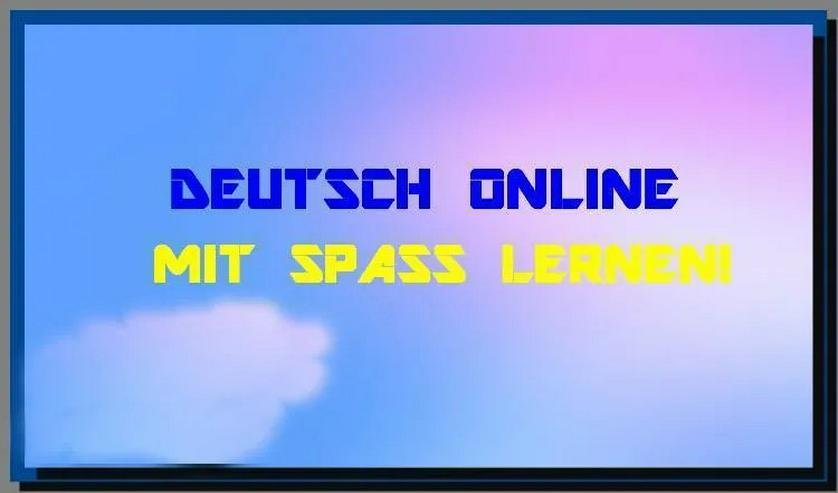Privatunterricht Deutsch online Немецкий онлайн - Sprachkurse - Bild 3