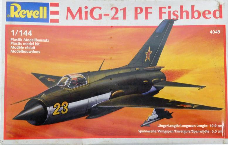 Revell 04049 MiG-21 PF Fishbed im Maßstab 1:144