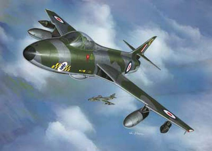 Revell 04039 Hawker Hunter FGA.9 im Maßstab 1:144