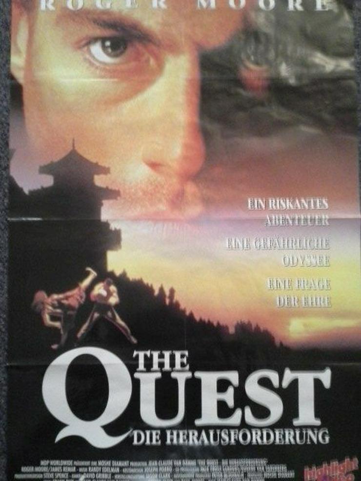 Roger Moore 1996 Kinoplakat A1 - The Quest
