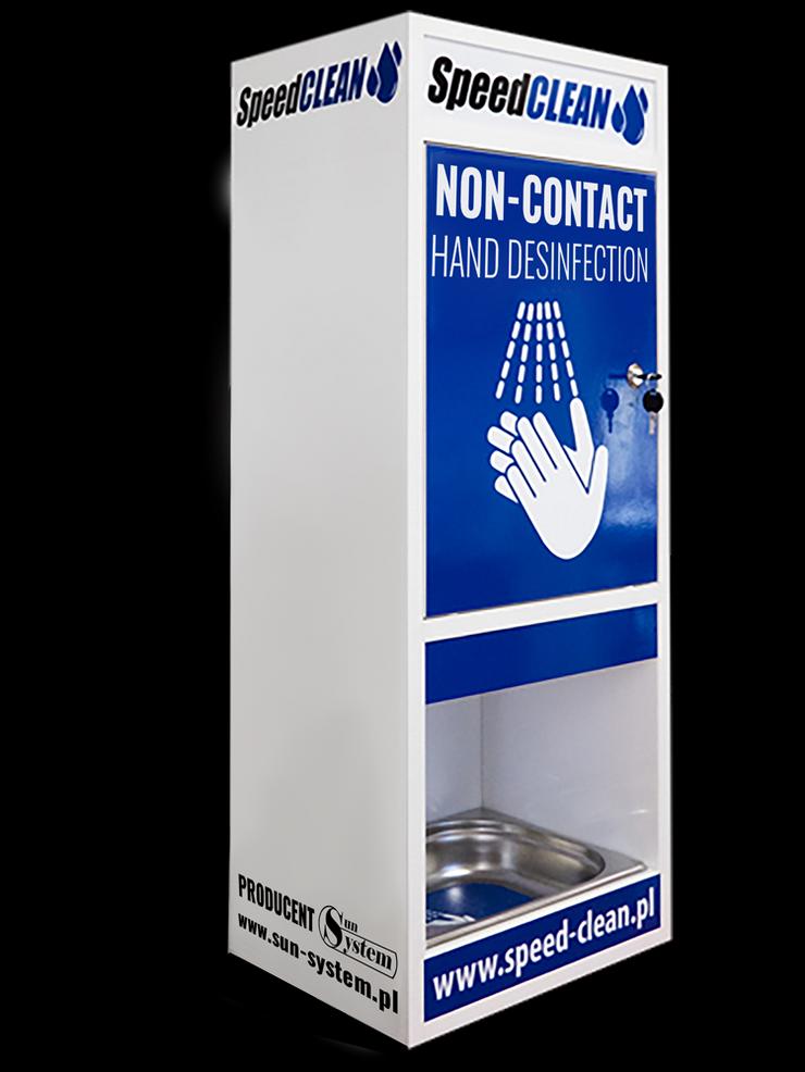 Bild 2: Handdesinfektionsstation