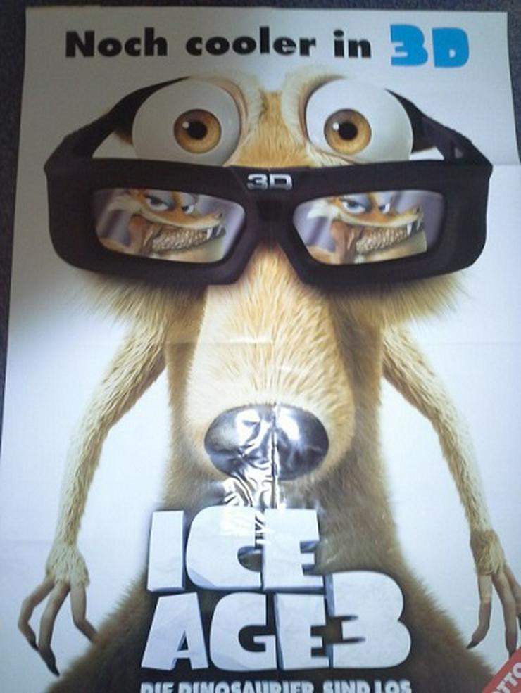 Otto Waalkes Sid Ice Age 3 in der 3 D Version Studio A1 Plakat
