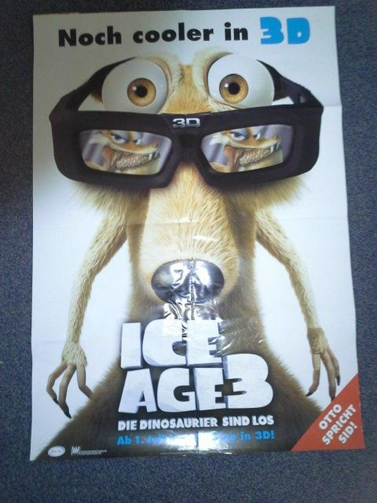 Bild 4: Otto Waalkes Sid Ice Age 3 in der 3 D Version Studio A1 Plakat