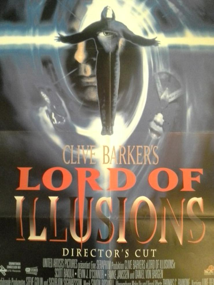 Clive Barker Lord of Illusions Orginal A1 Plakat