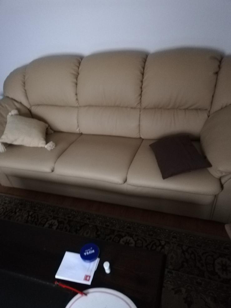 Biete Couch mit Sessel, - Sofas & Sitzmöbel - Bild 1