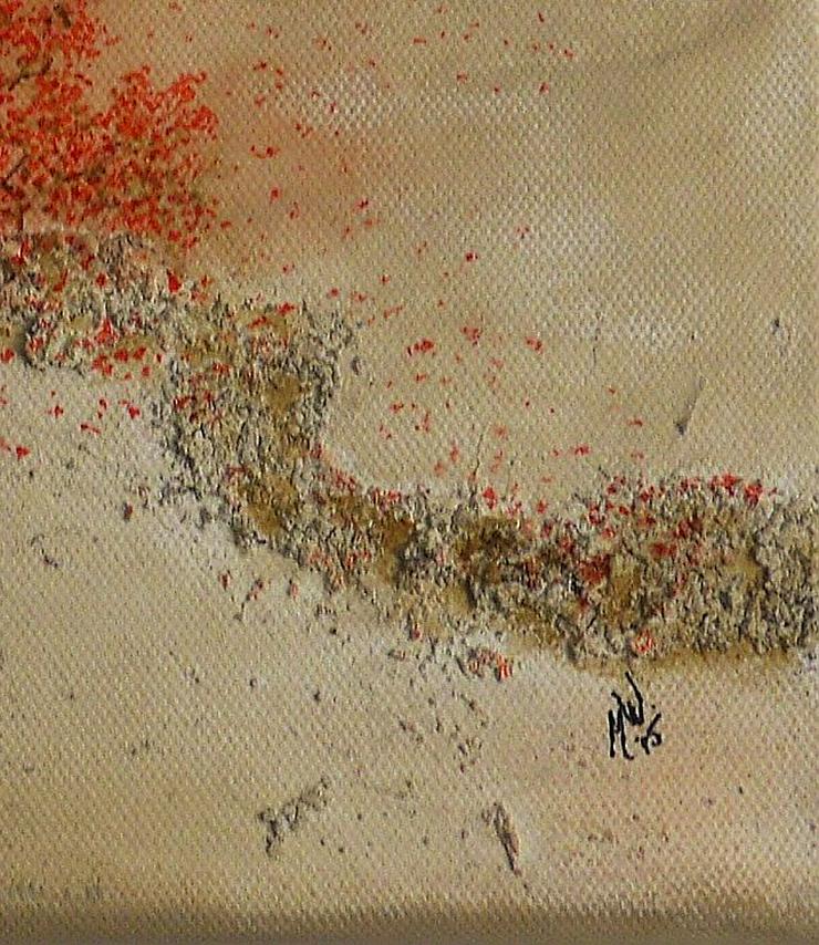 "Stille 3" - Gemälde in Acryl auf Leinwand mit Struktur - UNIKAT - Gemälde & Zeichnungen - Bild 2