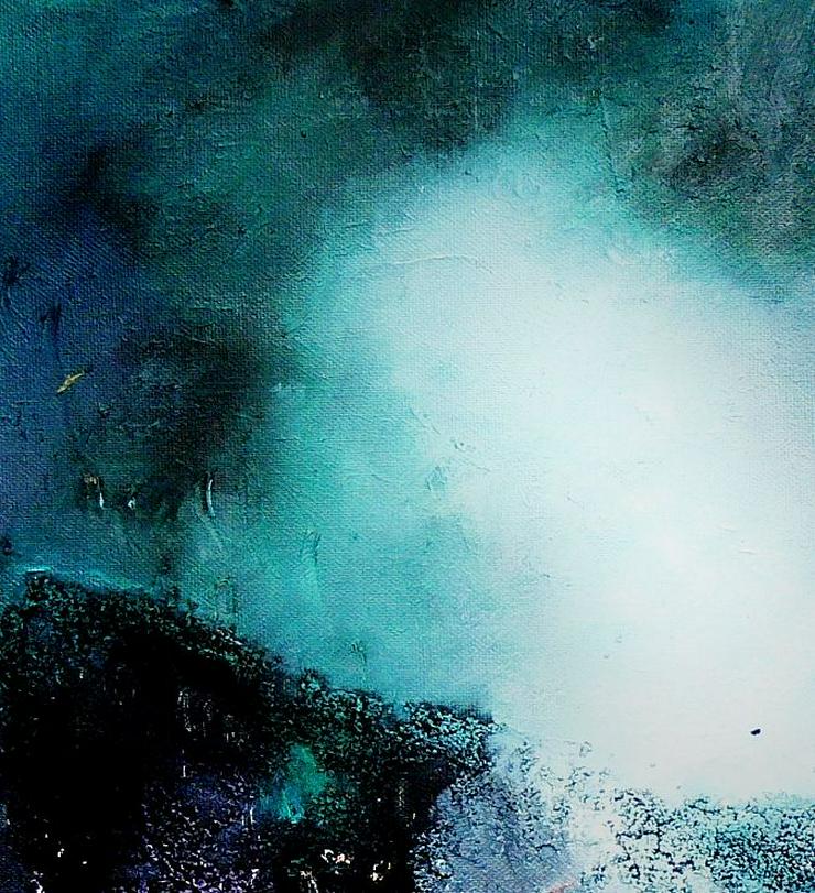 Bild 4: "Magischer Himmel 1" - Gemälde in Öl auf Leinwand mit Struktur - UNIKAT