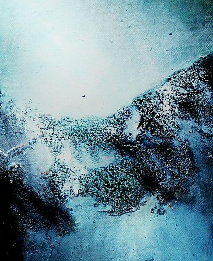 Bild 2: "Magischer Himmel 1" - Gemälde in Öl auf Leinwand mit Struktur - UNIKAT