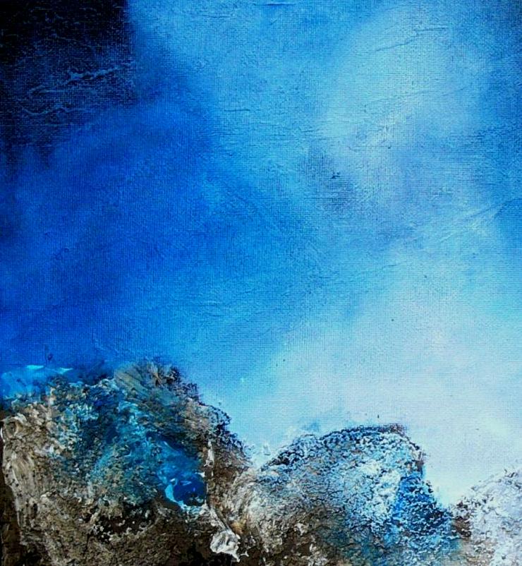Bild 4: "Magischer Himmel 2" - Gemälde in Öl auf Leinwand mit Struktur - UNIKAT