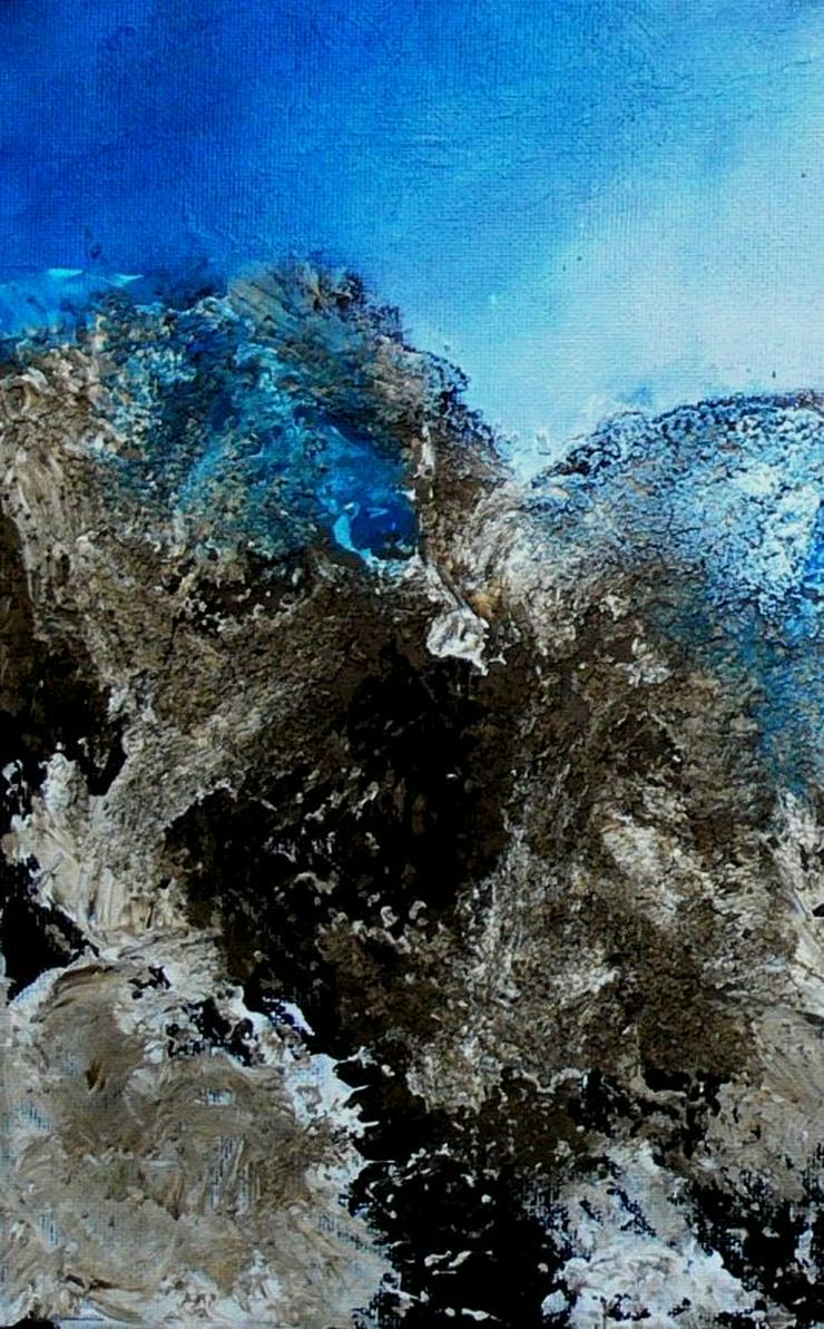 Bild 3: "Magischer Himmel 2" - Gemälde in Öl auf Leinwand mit Struktur - UNIKAT