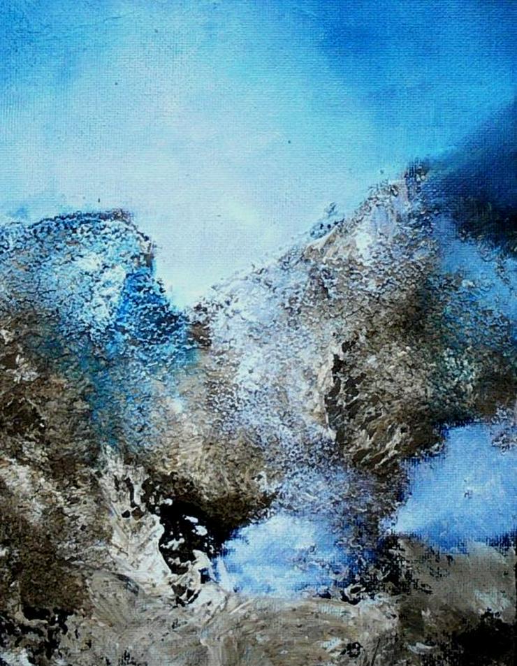 Bild 2: "Magischer Himmel 2" - Gemälde in Öl auf Leinwand mit Struktur - UNIKAT
