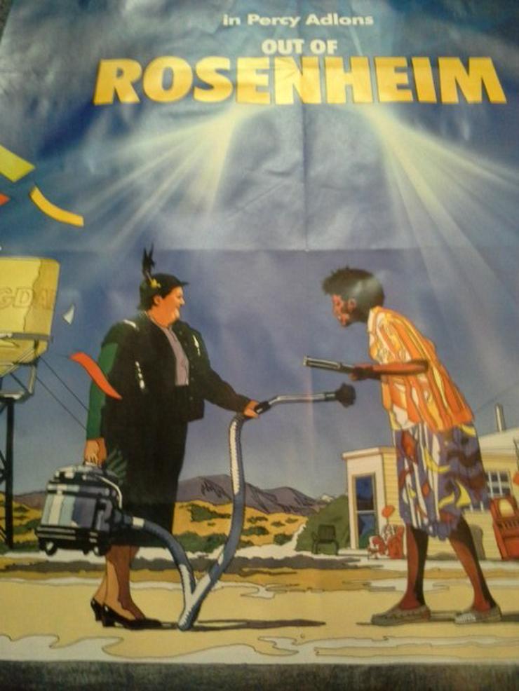 Bild 10: R. Casaro Grafik Plakat 1987  in A1 Out of Rosenheim Christine Kaufmann