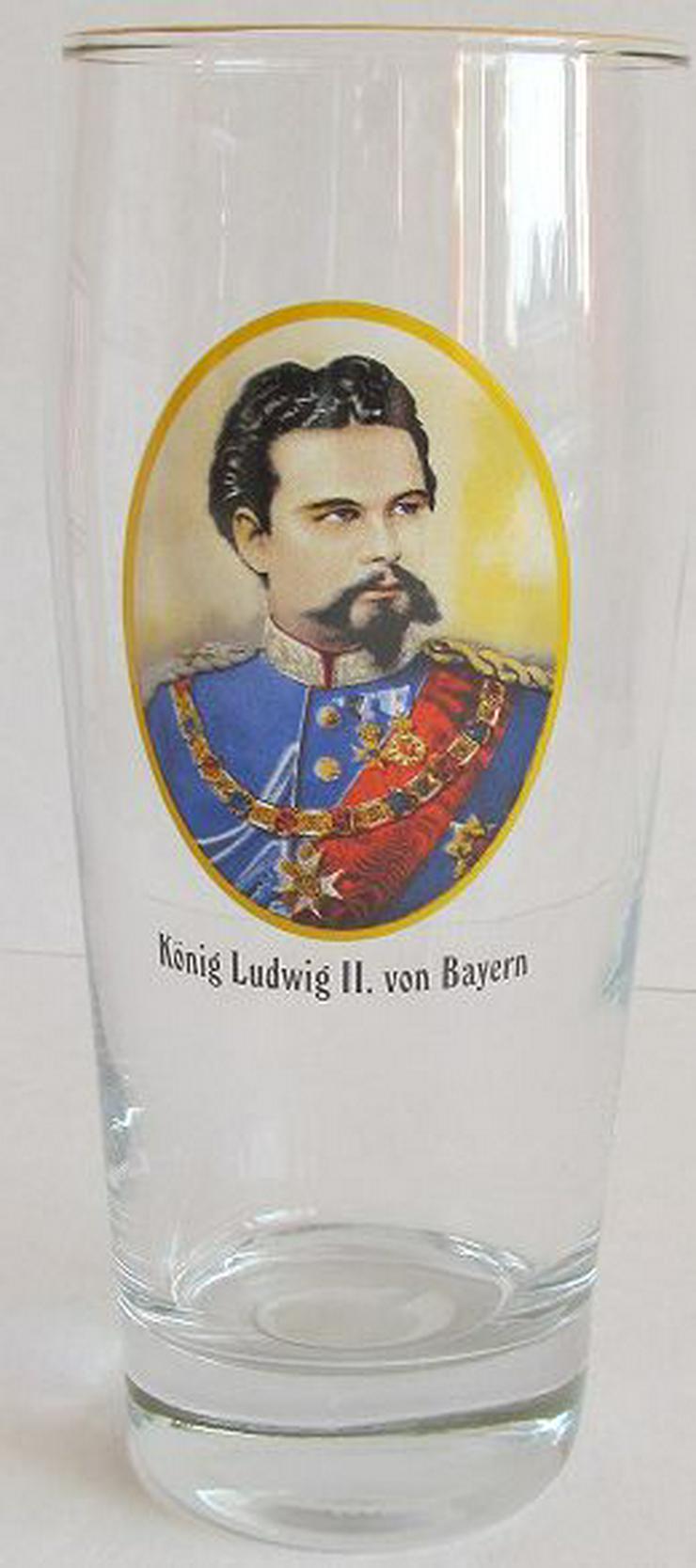 König Ludwig II Bierglas
