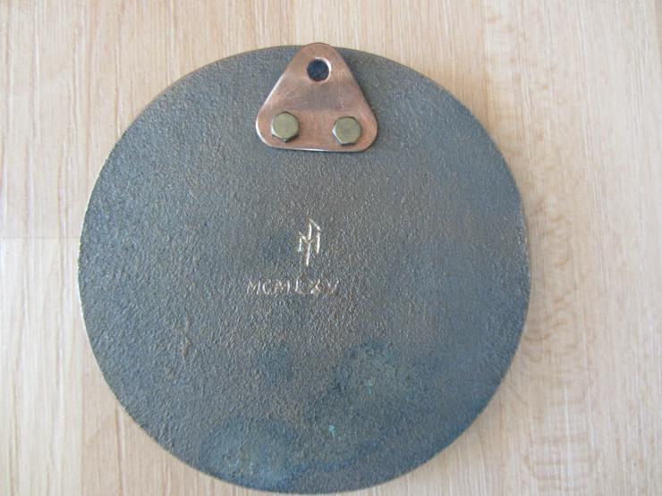 Bronze-Wappenteller (Handarbeit) - Metallbilder - Bild 2