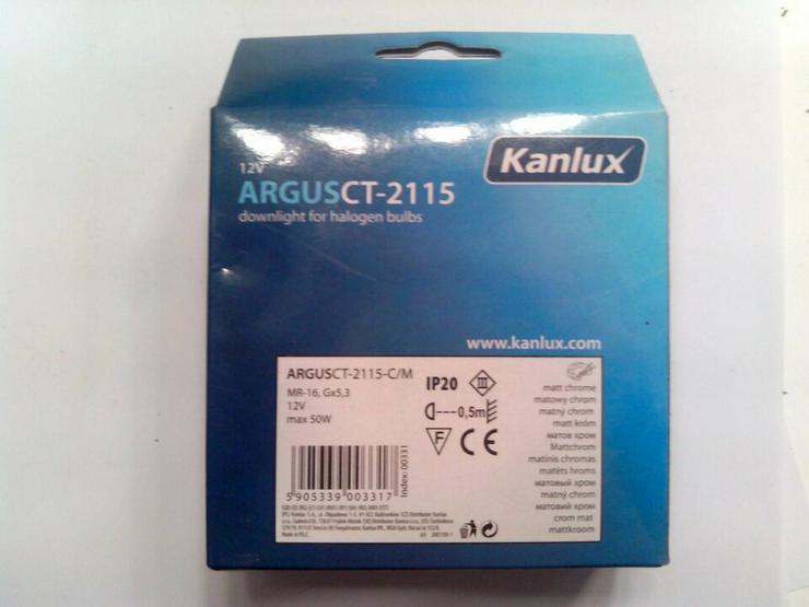 10 x Kanlux ARGUS CT-2115-GM Einbauleuchte [Energieklasse A] - Scheinwerfer & Effekterzeugung - Bild 3