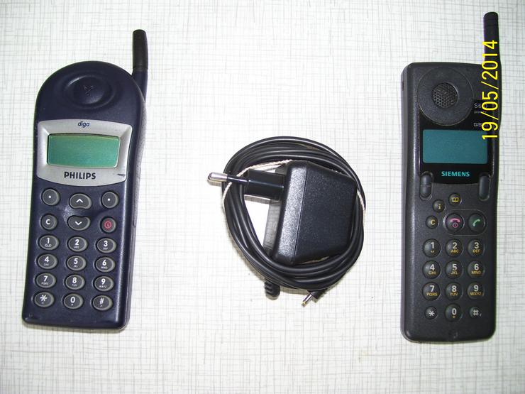 Bild 1: Mobil Telefone von 1997/98