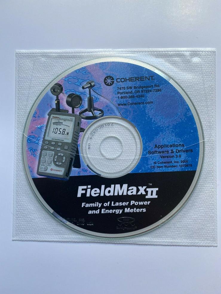 Coherent FieldMaxII-TO & Software/ Calibration Certificate  - Messgeräte - Bild 3