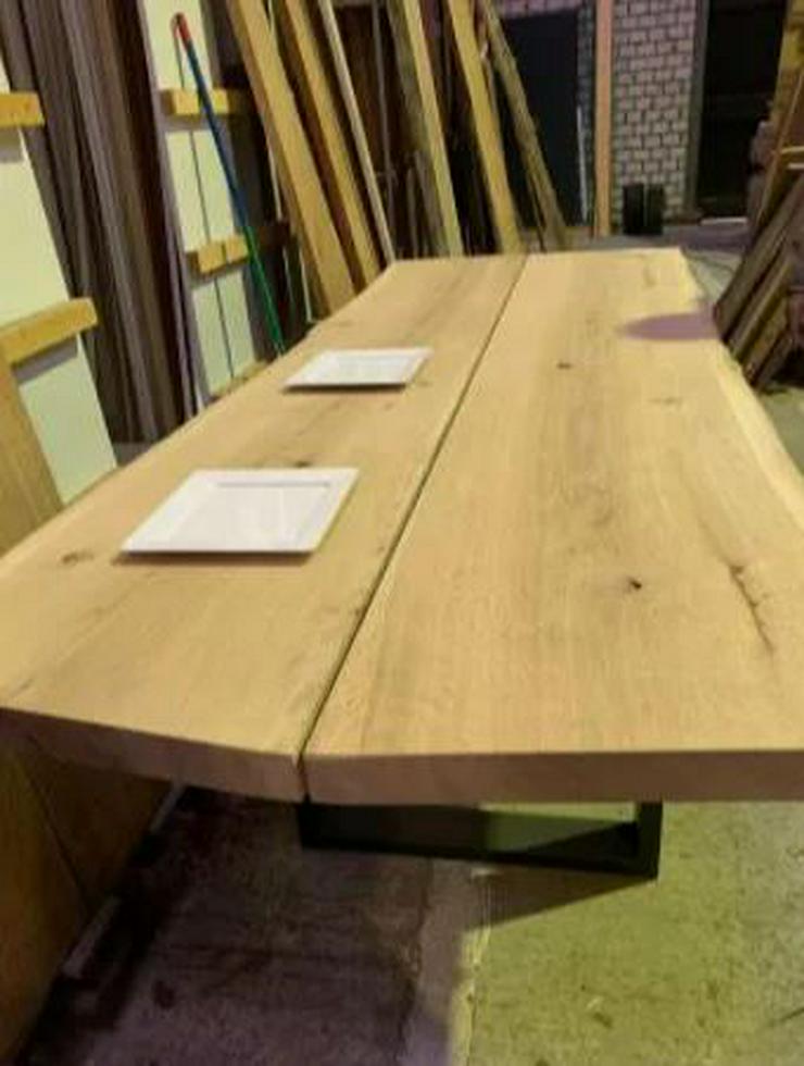 Bild 5: Eiche Tischplatte Esstisch Tisch Diele Bohle Massivholz 276€/qm