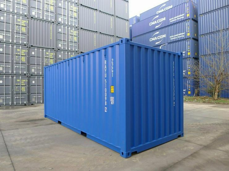 Bild 2: Neuer 20ft HC Seecontainer