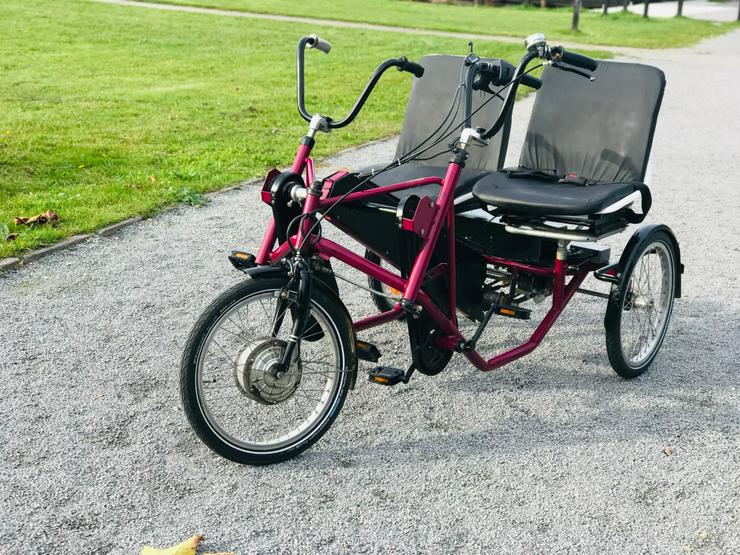 Bild 3: Elektrisches Duo-Fahrrad PF Mobility Side By Side