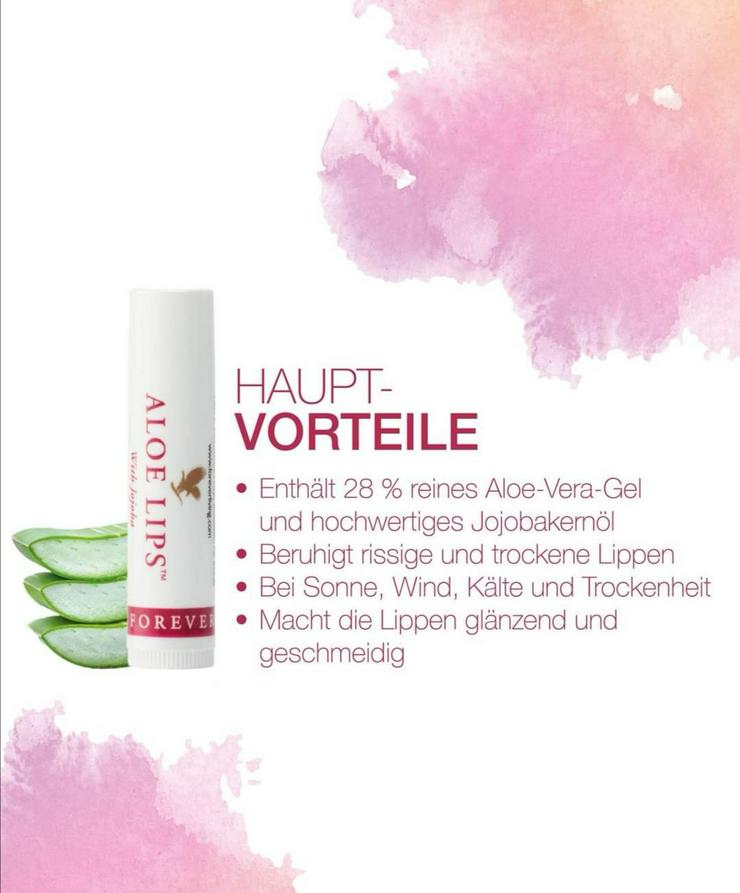 Bild 2: Lips Lips Hurra! Mit FOREVER Aloe Lips 