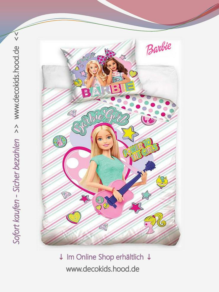 Barbie Bettwäsche Set ,Bezug 140x200cm ,Kissen 70x80cm*NEU #6 - Betten - Bild 1