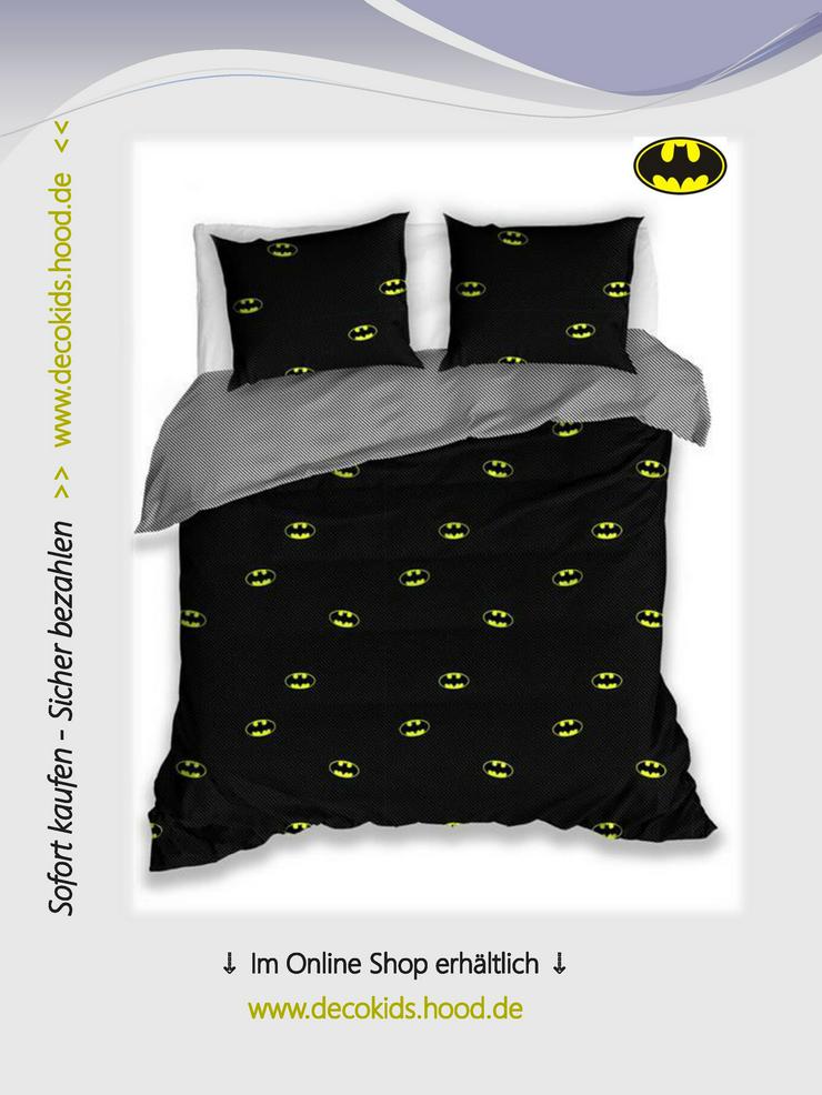 Batman Bettwäsche Set ,Bezug 160x200cm , 2x Kissen 70x80cm*NEU #9 - Betten - Bild 1