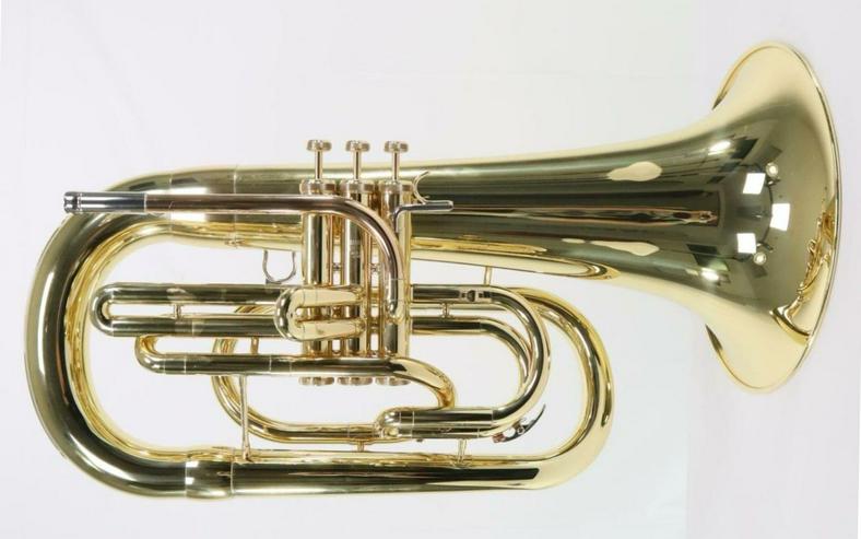 Yamaha Bassflügelhorn, Modell YEP 202 M mit Koffer - Blasinstrumente - Bild 3