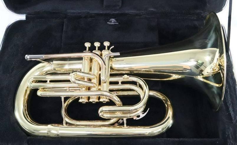 Yamaha Bassflügelhorn, Modell YEP 202 M mit Koffer - Blasinstrumente - Bild 2