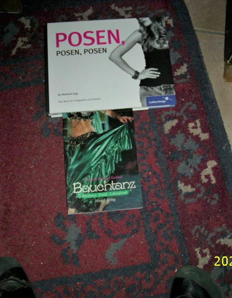 Bücher "Posen, Posen, Posen" und "Bauchtanz", beide OK 