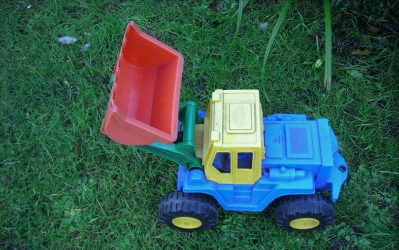 LENA Traktor/Radlader, Kunststoff aber stabil - Kinderfahrzeuge & Schlitten - Bild 3
