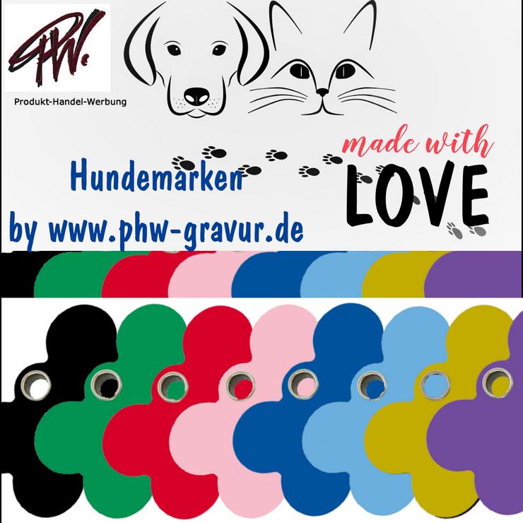 Halsbandanhänger "Knochen" Handmade personalisiert - Halsbänder, Leinen & Maulkörbe - Bild 10