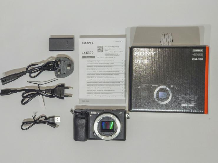 Bild 9: Fotoapparat SONY (ILCE-6300L) Systemkamera, OVP, Garantie