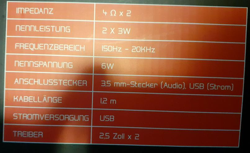 Stereo LED Gaming Lautsprecher - Lautsprecher - Bild 2