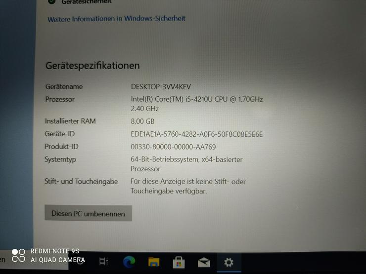 Bild 1: Notebook Acer Aspire VN7-571-53FW Nitro SSD RAM  8 GB 15,6