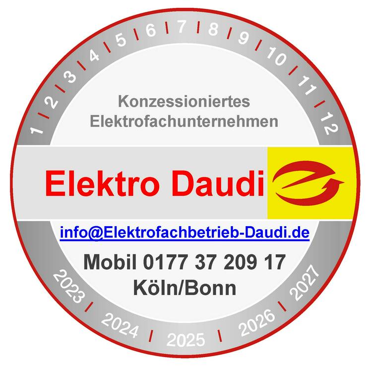 Elektrofachbetrieb Elektriker Herd Anschluss Ceranfeld Anschluss Köln Bonn und Umgebung  - Reparaturen & Handwerker - Bild 1