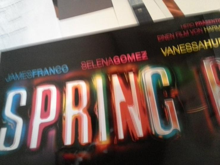 Bild 6: Selena Gomez 2012 Orginal Studio Plakat Springbreakers in A1