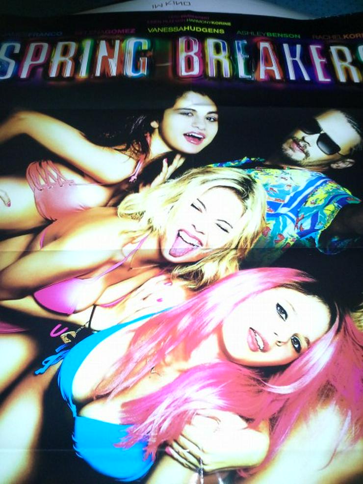 Bild 3: Selena Gomez 2012 Orginal Studio Plakat Springbreakers in A1