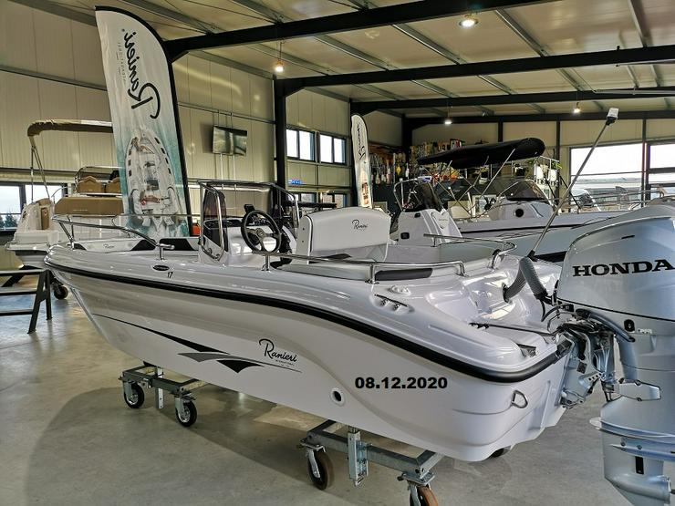 2021er RANIERI Konsolenboot Trailer 50PS Honda ALLES WERKSNEU bundesweite Lieferung Möglich - Motorboote & Yachten - Bild 4