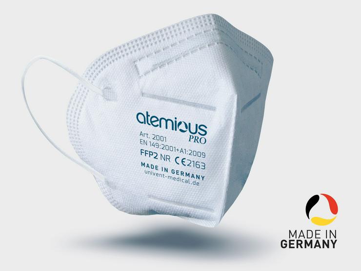 atemious FFP2 Maske deutsche Herstellung aus dem Schwarzwald - Hygiene & Desinfektion - Bild 2